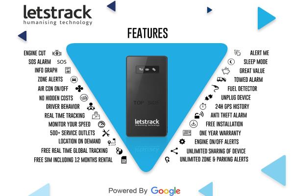 Letstrack Asset Tracking GPS Device..